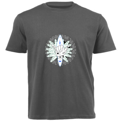 SURFER BRA 2 PRINT - Unisex Platinum Short-sleeve T-shirt Thumbnail