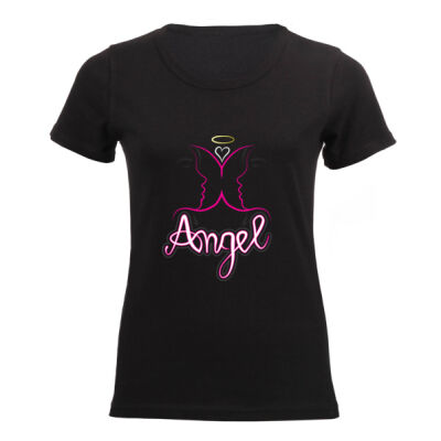 Angel Design - Ladies Short-sleeve T-shirt  Thumbnail