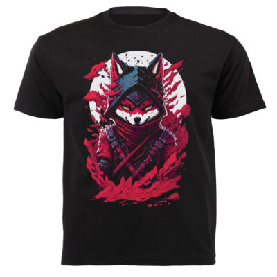 Mr Cool Fox - Unisex Short-sleeve T-shirt 140g Thumbnail