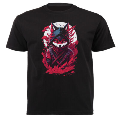 Mr Cool Fox option2 DTF - Unisex Short-sleeve T-shirt - 180g Thumbnail