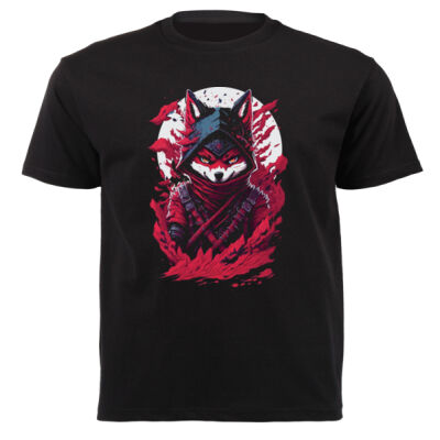 Mr Cool Fox option2 DTF - Unisex Short-sleeve T-shirt 140g Thumbnail