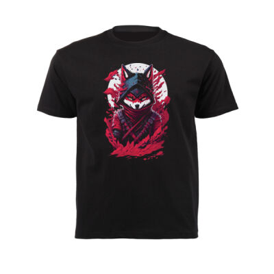 Mr Cool Fox option2 DTF - Junior Short-sleeve T-shirt Thumbnail