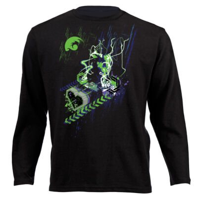 Dj T-shirt by 2COOLDESIGN CLOTHING Colour version - Junior Long-sleeve T-shirt Thumbnail