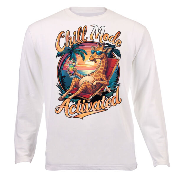 Dads Funny T-shirt Chill Mode Activated Thumbnail