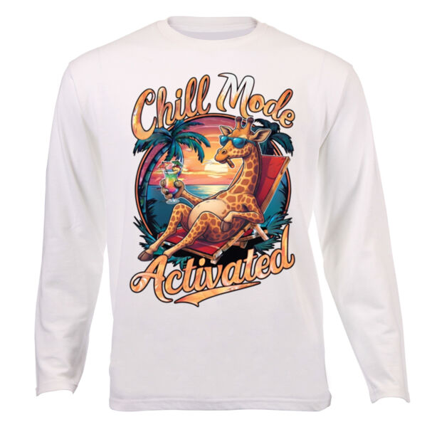 Dads Funny T-shirt Chill Mode Activated Thumbnail