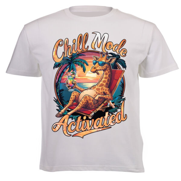 Dads Funny T-shirt Chill Mode Activated Thumbnail