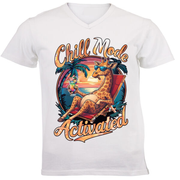 Dads Funny T-shirt Chill Mode Activated Thumbnail
