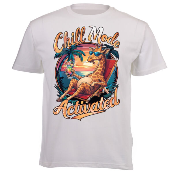 Dads Funny T-shirt Chill Mode Activated Thumbnail