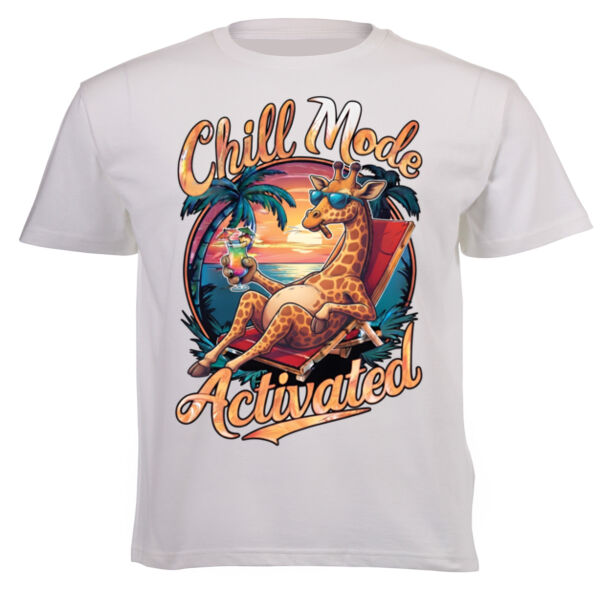 Dads Funny T-shirt Chill Mode Activated Thumbnail