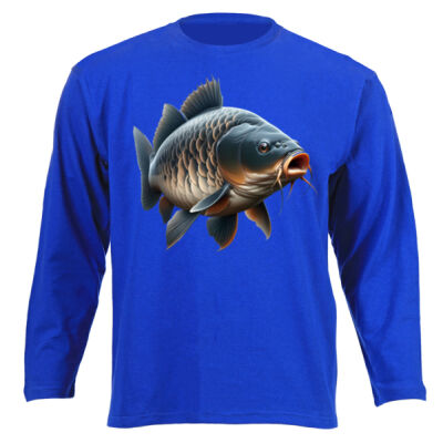 Carp Fishing Shirt design - Junior Long-sleeve T-shirt Thumbnail