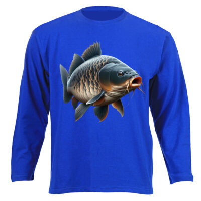Carp Fishing Shirt design - Unisex Long-sleeve T-shirt Thumbnail