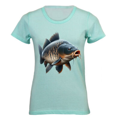 Carp Fishing Shirt design - Ladies Short-sleeve T-shirt  Thumbnail