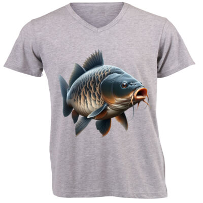 Carp Fishing Shirt design - Unisex V-Neck T-shirt Thumbnail