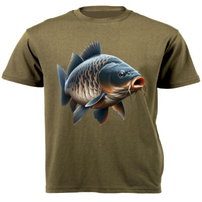 Carp Fishing Shirt design - Unisex Short-sleeve T-shirt - 180g Thumbnail
